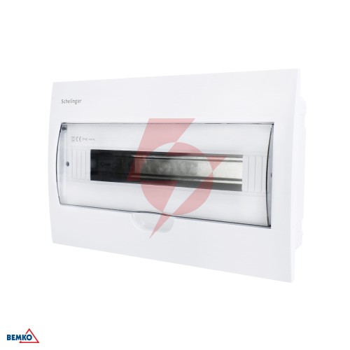 Rozdzielnica podtynkowa ip40 zaciski 18n+18pe 1x18p