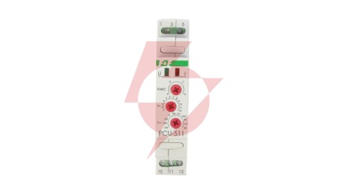 Przekaźnik czasowy 1P 8A 0,1sek-576h 12-264V AC/DC wielofunkcyjny PCU-511UNI