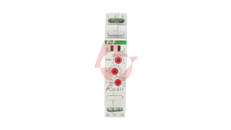 Przekaźnik czasowy 1P 8A 0,1sek-576h 12-264V AC/DC wielofunkcyjny PCU-511UNI