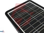 Solarna oprawa uliczna led bemko solger 20w 3000lm 3000/4000/6000k ip65 czarna cz. pir