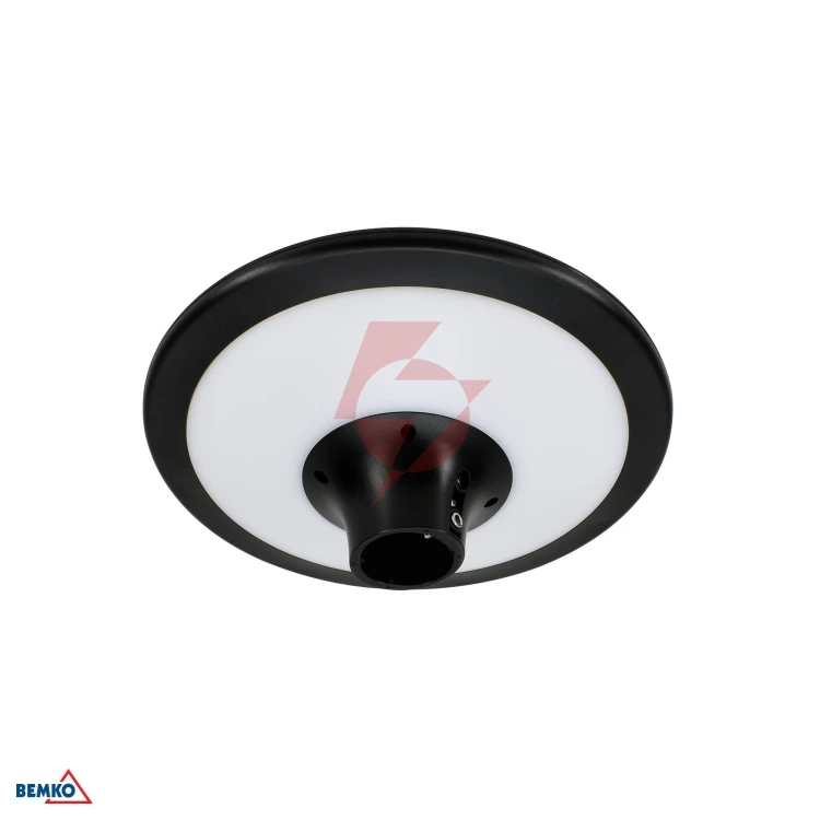 Solarna oprawa parkowa led solum 20w 2200lm 4000k ip65 czarna
