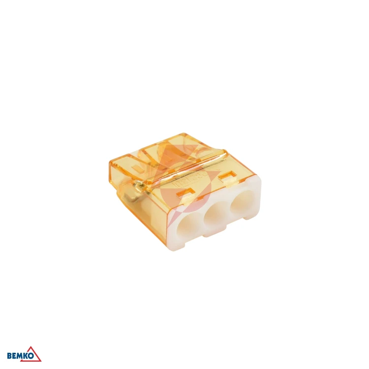 Szybkozłączka kompakt 0.5-2.5mm2 x 3 -100 szt.