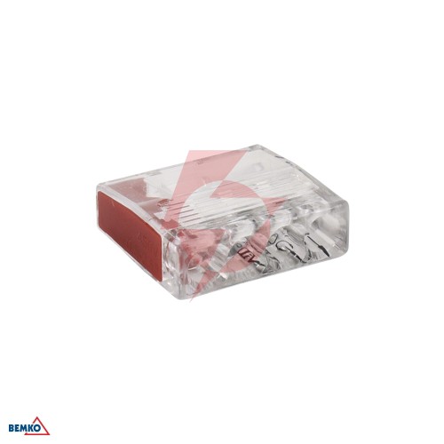 Szybkozłączka kompakt 0.5-2.5mm2 x 4 -100 szt.