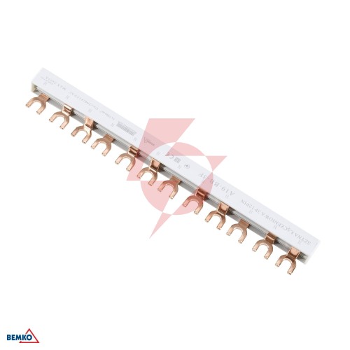 Szyna łączeniowa 3f typ-u 10mm2 12 modułów