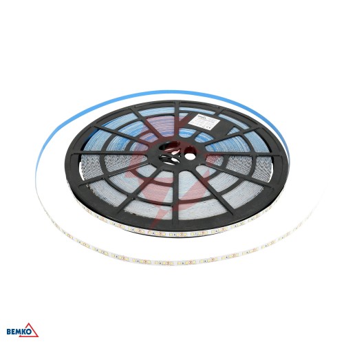 Taśma led premium 12v dc 2835 6000led/50m 9.2w/1m ip20 biała zimna