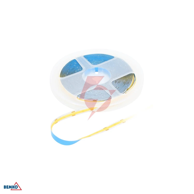 Taśma led premium 12v dc cob 1600led/5m 7w/1m ip20 biała neutralna