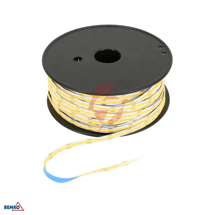 Taśma led premium 12v dc cob 24000led/50m 12w/1m ip20 biała neutralna