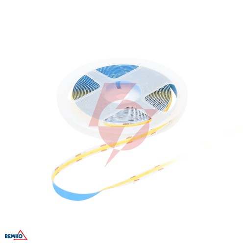 Taśma led premium 12v dc cob 2400led/5m 12w/1m ip20 biała zimna