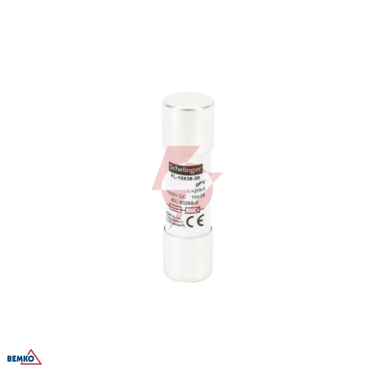 Wkładka topikowa cylindryczna 10x38mm 1000v dc 16a