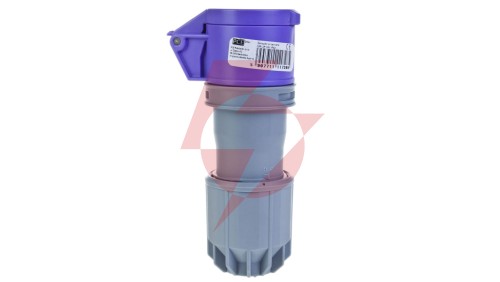 Gniazdo przenośne 16A 2P 24V fioletowe IP44 TWIST 262v