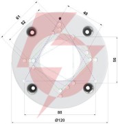 Uchwyt kamery bd-ap12w