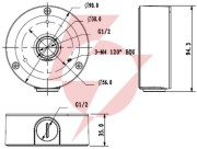 Uchwyt kamery stg-pfa134
