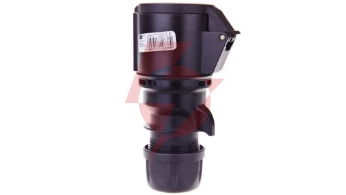 Gniazdo przenośne 32A 3P 230V czarne IP44 SHARK 223-6x