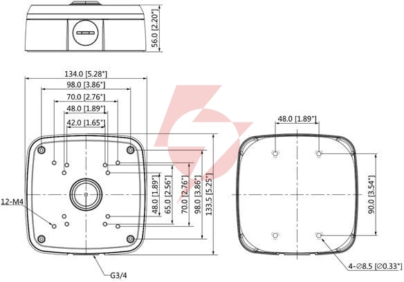 Uchwyt kamery stg-pfa121