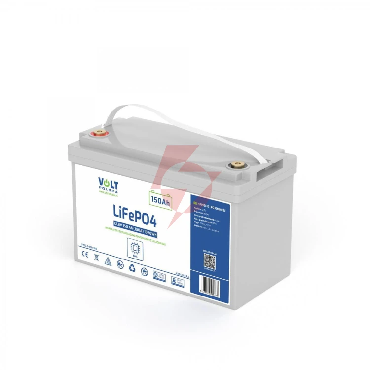 Akumulator volt polska litowo-żelazowo-fosforanowy lifepo4 12v 150ah 150a