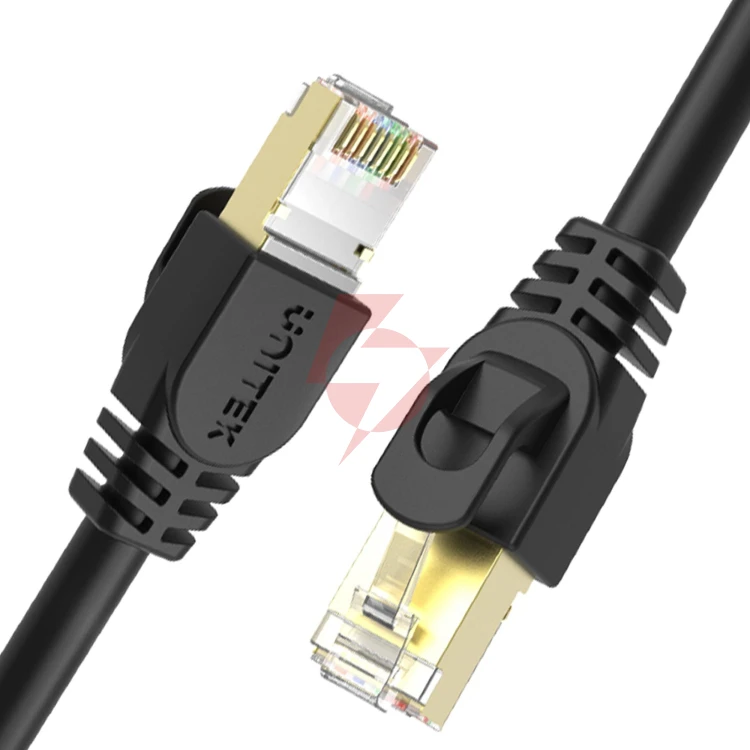 Unitek kabel ethernet rj-45 lan, patchcord cat.7 sstp (8p8c), przewód sieciowy 3m