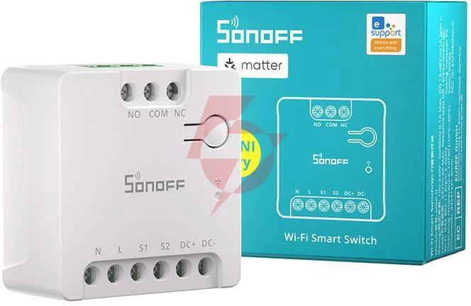 Przełącznik sonoff mini-d matter wi-fi ac/dc 12-48v