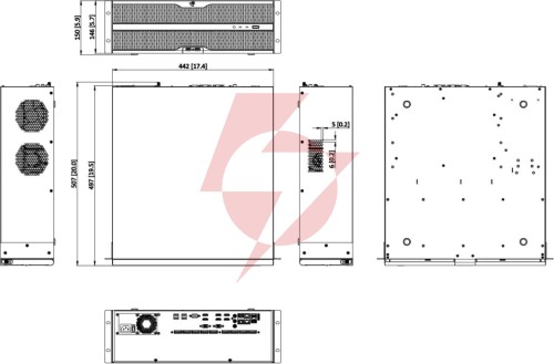 Rejestrator ip hikvision ds-96128nxi-s16