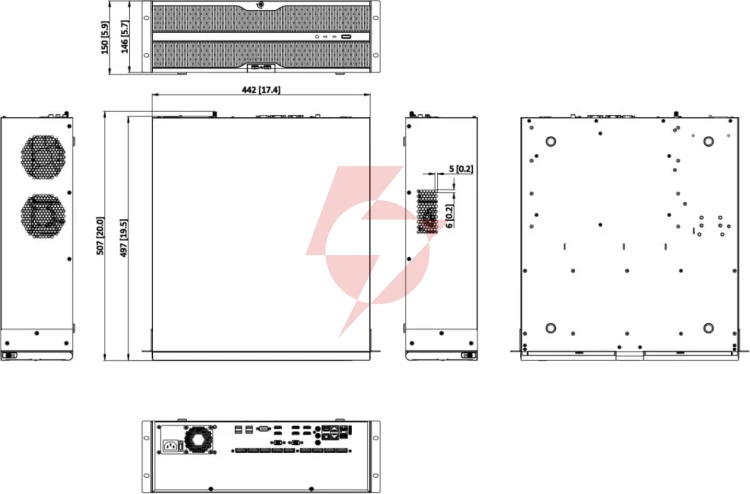 Rejestrator ip hikvision ds-96128nxi-s16
