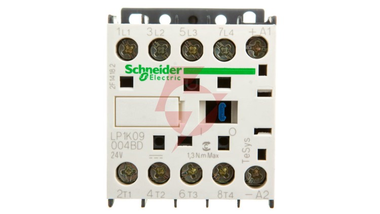 Stycznik mocy 20A AC-1 4P 24V DC LP1K09004BD