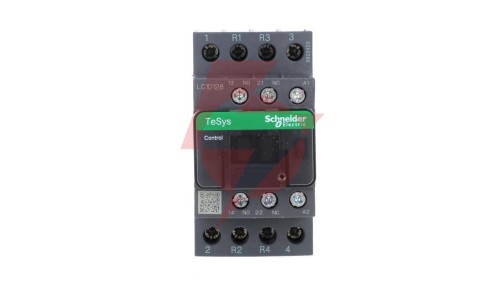 TeSys Deca Stycznik mocy 4P 12A 2Z 2R 24V AC LC1D128B7