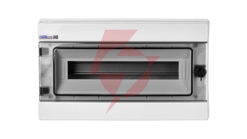 Rozdzielnica hermetyczna modułowa (500V AC ,1000V DC) 1x18 natynkowa IP65 RH-18 36.18