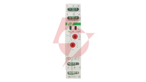 Przekaźnik czasowy 2Z 8A 1-1000sek 230V AC, 24V AC/DC gwiazda-trójkąt PCG-417DUO