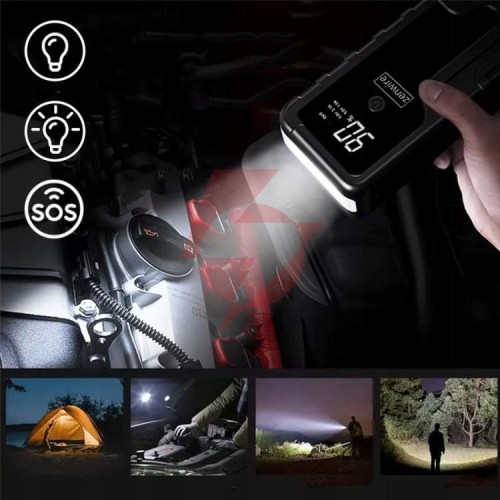 Booster jump starter 6400 mah powerbank samochodowy zenwire cy16