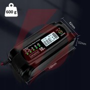 Prostownik ładowarka akumulatorów samochodowy z funkcją naprawy 12v 24v 10a zenwire jmd-10