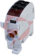 Blok rozdzielczy odgałęźny scb 25 al/cu 80110 simblock, czarny 81501007