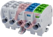 Blok rozdzielczy - odgałęźny al/cu 80150 simblock sza/nie/zie scb 25-5x 81500020