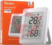 Czujnik temperatury i wilgotności zigbee lcd sonoff airguard th snzb-02dr2