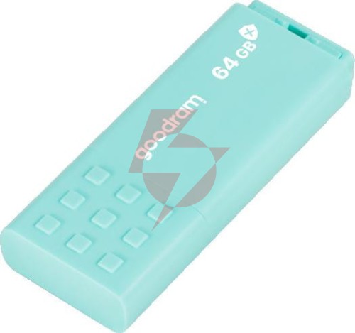 Pendrive goodram ume3 care 64gb usb 3.0 miętowy