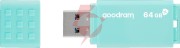 Pendrive goodram ume3 care 64gb usb 3.0 miętowy