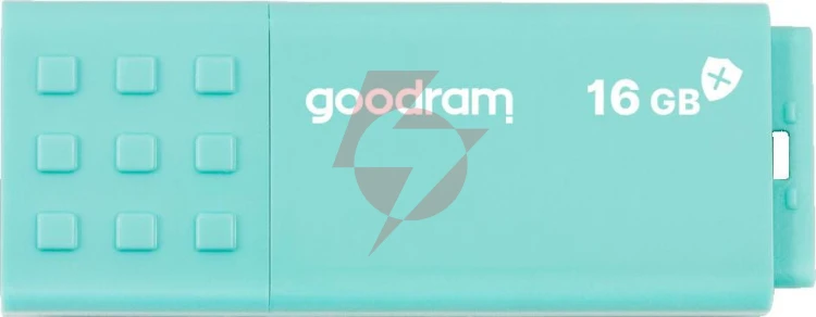 Pendrive goodram ume3 care 16gb usb 3.0 miętowy