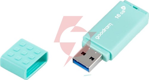 Pendrive goodram ume3 care 16gb usb 3.0 miętowy