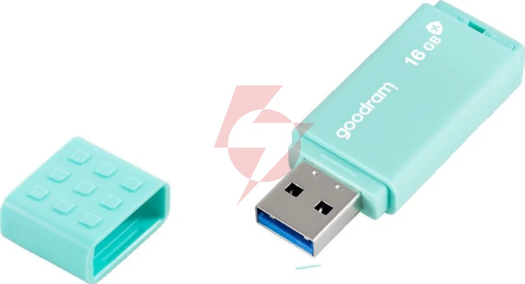 Pendrive goodram ume3 care 16gb usb 3.0 miętowy