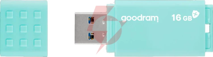 Pendrive goodram ume3 care 16gb usb 3.0 miętowy