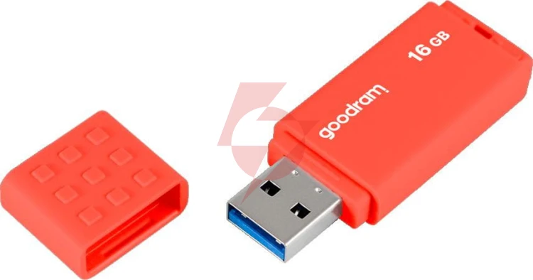 Pendrive goodram ume3 care 16gb usb 3.0 pomarańczowy