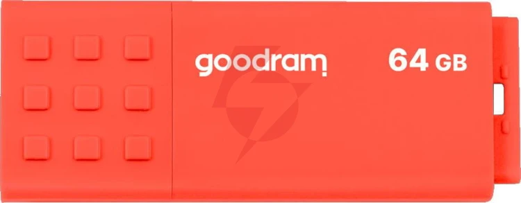 Pendrive goodram ume3 care 64gb usb 3.0 pomarańczowy