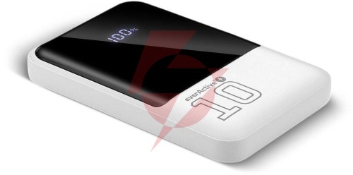 Powerbank everactive energy bank eb-10q 10000 mah 22,5 w 2x usb-a usb-c biały