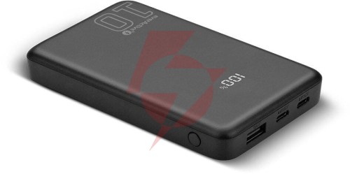 Powerbank everactive energy bank eb-11qb 10000 mah 22,5 w 2x usb-a usb-c czarny