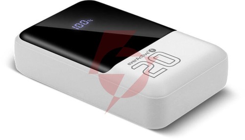 Powerbank everactive energy bank eb-20q 20000 mah 22,5 w 2x usb-a usb-c biały