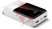Powerbank everactive energy bank eb-20q 20000 mah 22,5 w 2x usb-a usb-c biały