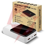 Powerbank everactive energy bank eb-20q 20000 mah 22,5 w 2x usb-a usb-c biały