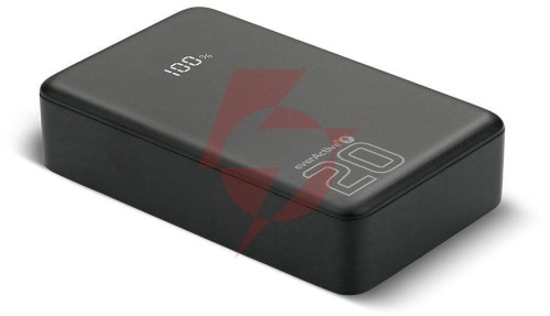 Powerbank everactive energy bank eb-22qb 20000 mah 22,5 w 2x usb-a usb-c czarny