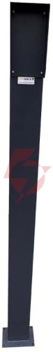 Słupek domofonowy camsafe 60x120 z daszkiem i podstawą cs-do1 - 1,6m