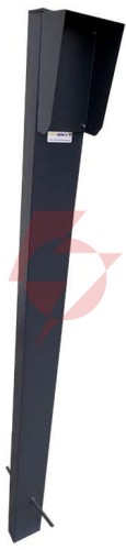 Słupek domofonowy camsafe 60x120 do wkopania z daszkiem cs-dob1 - 2,4m