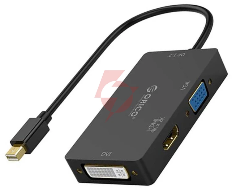 Adapter orico mini displayport na hdmi, vga, dvi