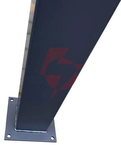 Słupek montażowy camsafe 80x80 do kamer lpr cs-lpr1 1m